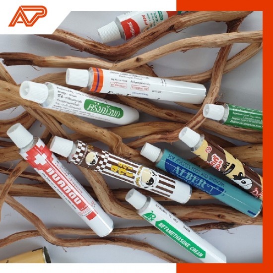 รับผลิตหลอดบีบนิ่มอลูมิเนียมพิมพ์4สี รับผลิตหลอดบีบนิ่มอลูมิเนียมพิมพ์4สี